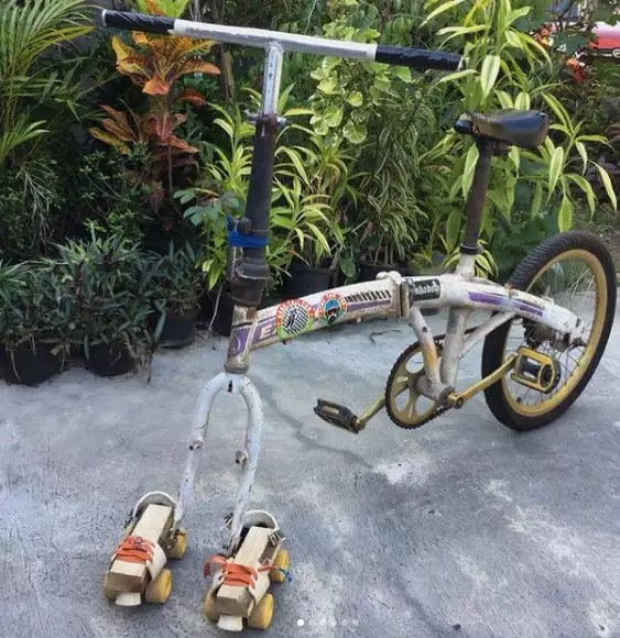 modifikasi sepeda dengan alat nggak biasa Instagram