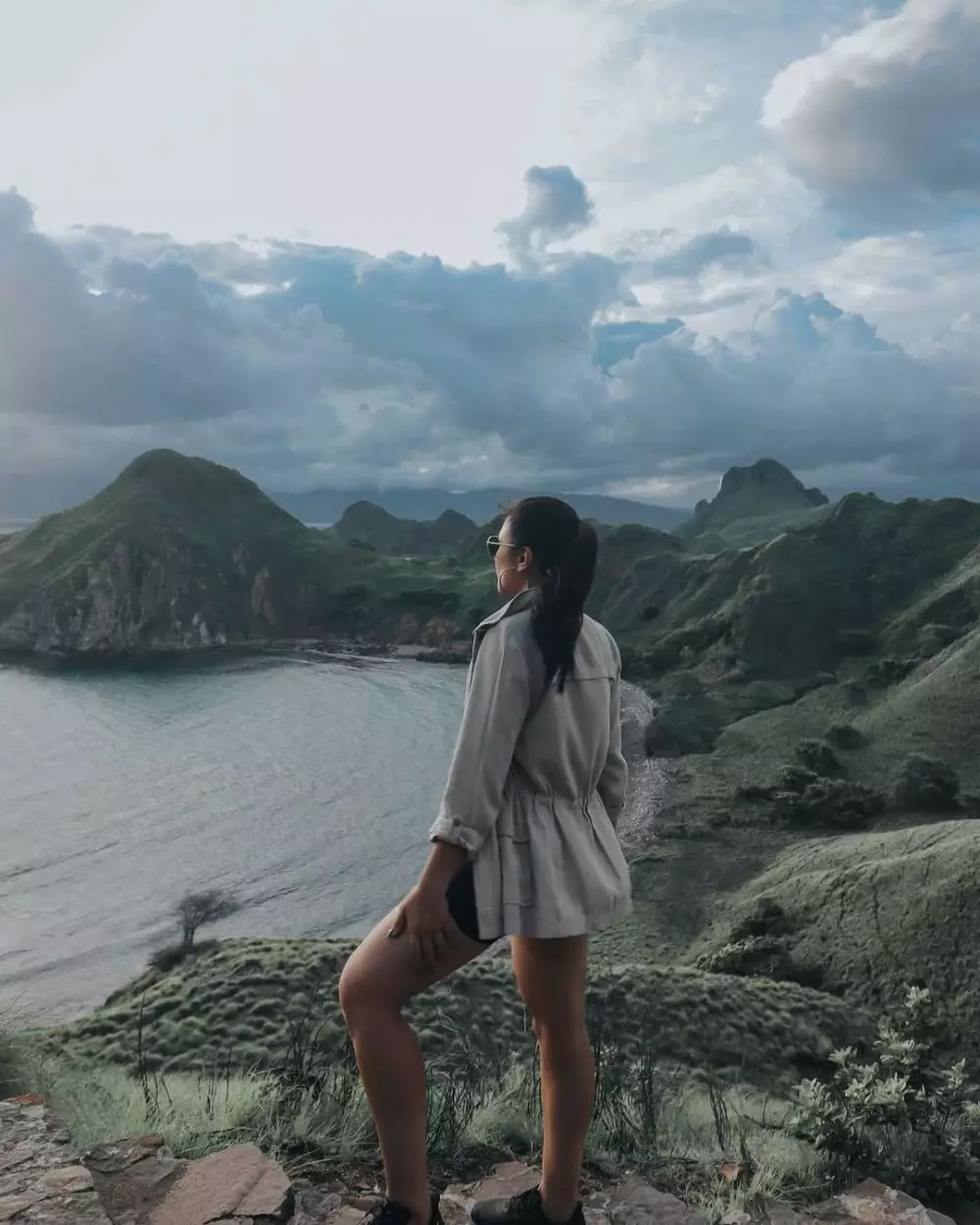 momen liburan wulan guritno dan shalom © Instagram