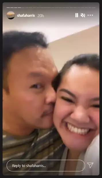 Momen ultah Shafa Harris Instagram