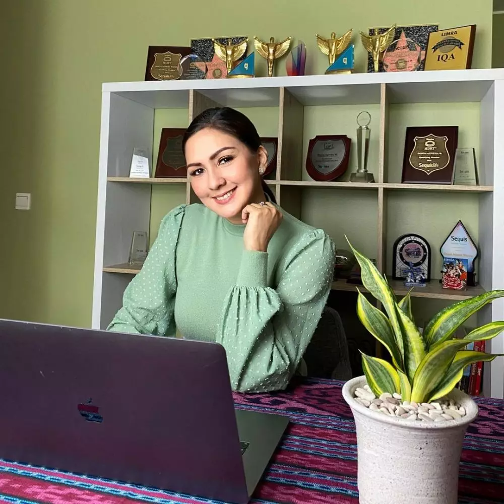 10 potret rumah Donna Agnesia © Instagram
