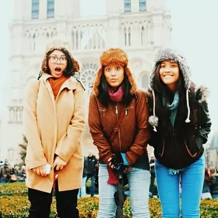 kedekatan canti tachril dan kedua kakaknya © Instagram