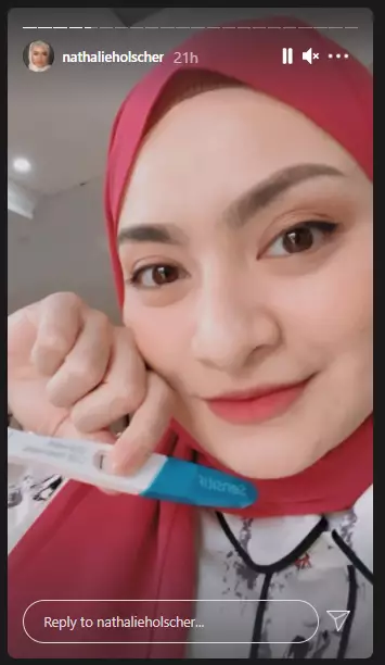 Nathalie Holscher pamer test pack Instagram Nathalie Holscher pamer test pack Instagram