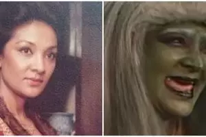 7 Potret terbaru Farida Pasha 'Mak Lampir' bareng cucu, curi perhatian