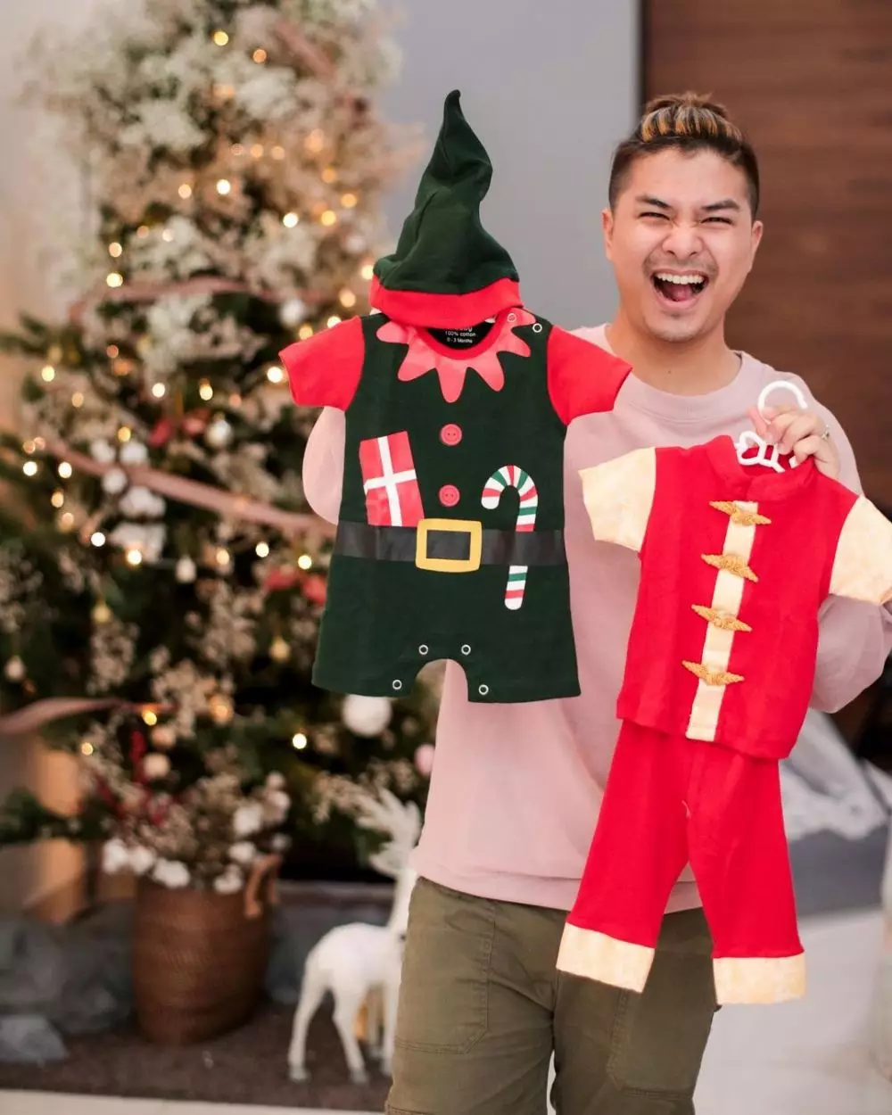 Dekorasi rumah seleb jelang Natal © 2020 brilio.net