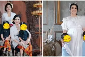 Hamil anak ketiga, ini 6 gaya pemotretan maternity Kadek Devi