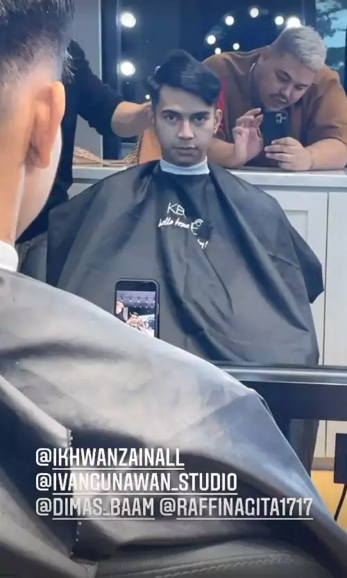 potret Dimas di make over © 2020 brilio.net