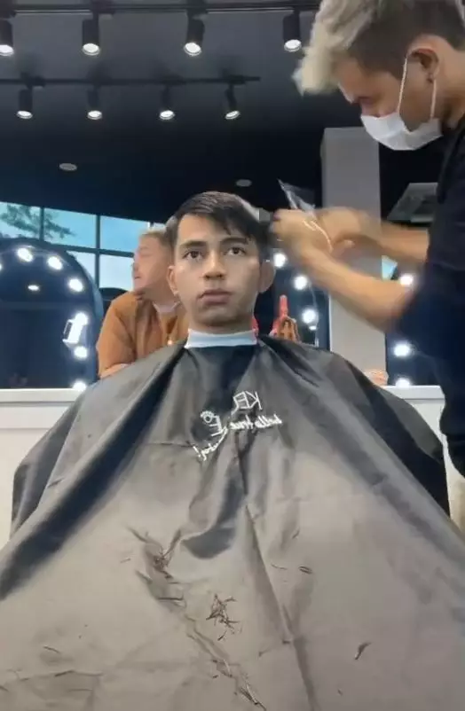 potret Dimas di make over © 2020 brilio.net