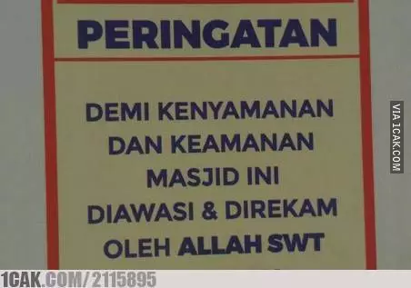 pengumuman dilarang mencuri © Berbagai Sumber