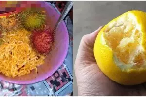 10 Cara orang makan buah ini malah bikin dahi berkerut