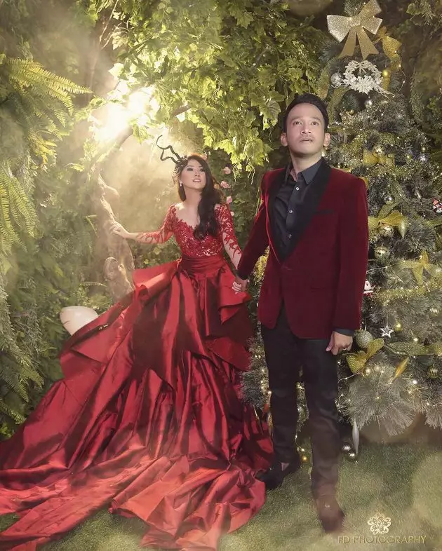 pemotretan Natal keluarga Ruben © 2020 brilio.net