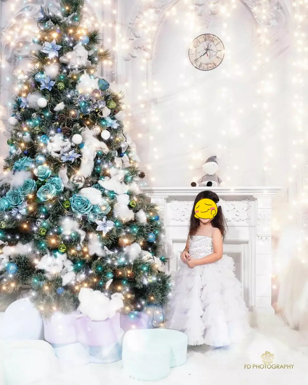 pemotretan Natal keluarga Ruben © 2020 brilio.net