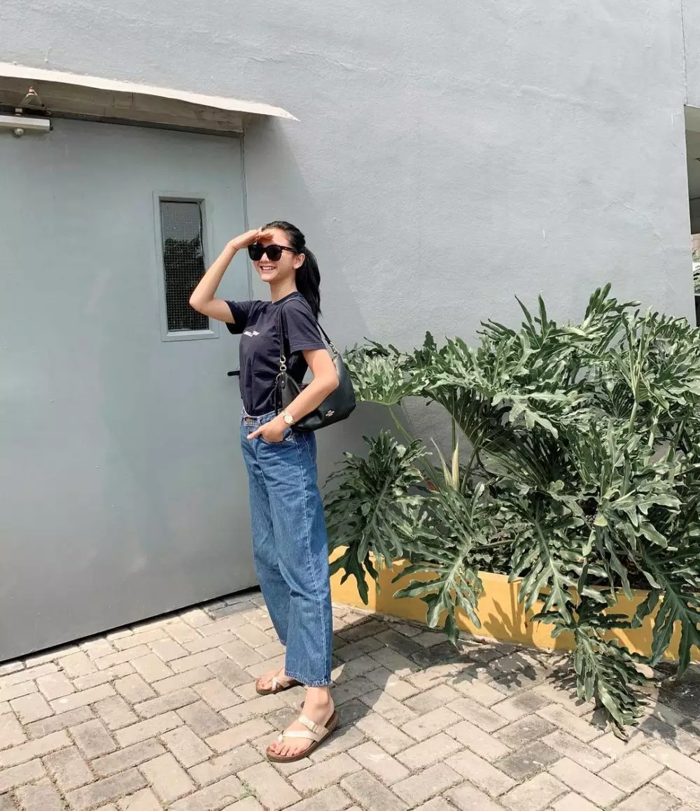 OOTD manis ala Glenca Chysara © Instagram