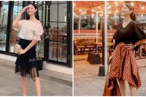 10 Gaya outfit Glenca Chysara, manis dan jauh dari kesan sinis