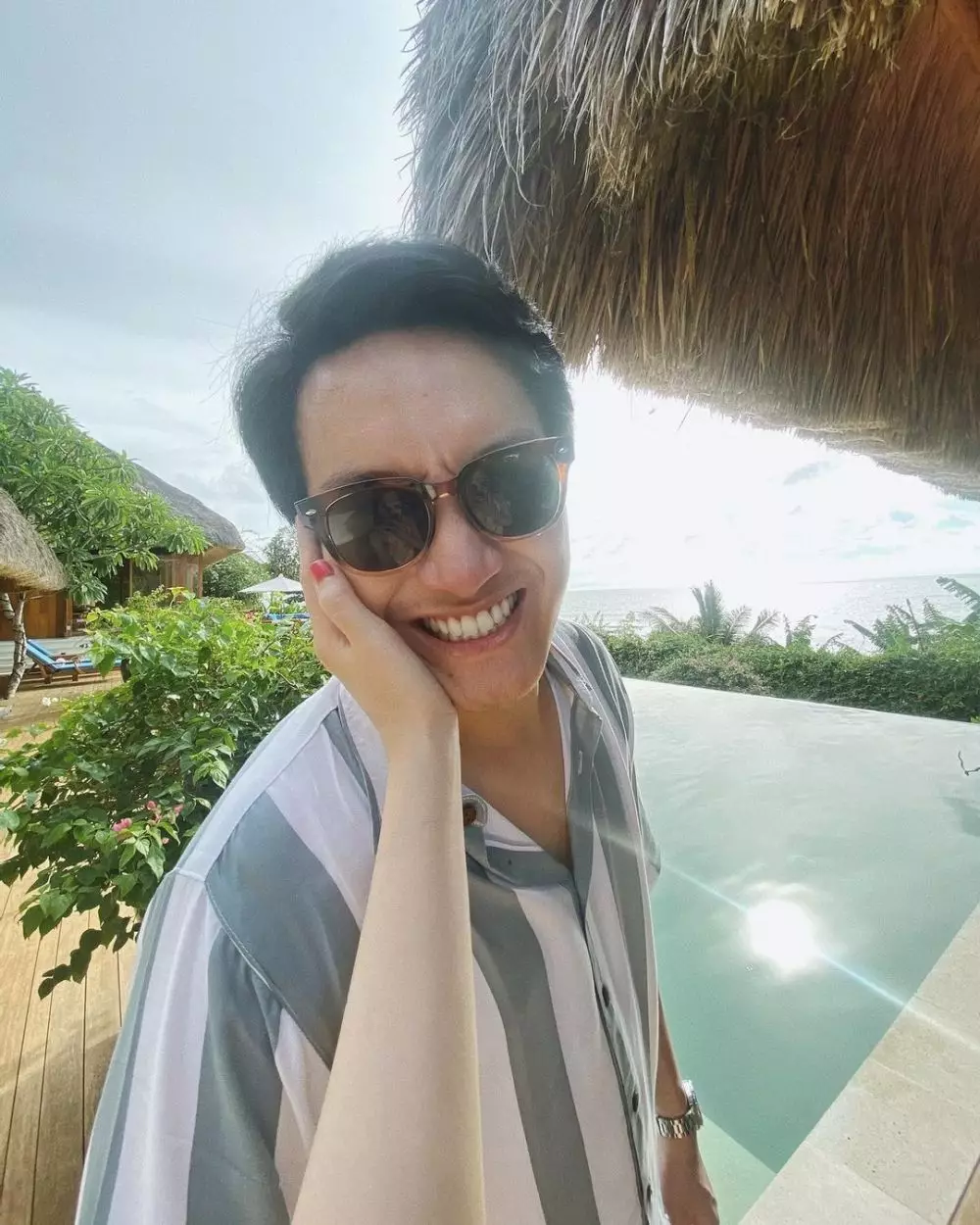 Potret Isyana dan Rayhan honeymoon © 2020 brilio.net