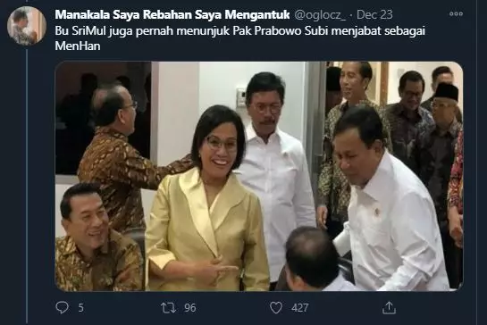 7 Parodi kocak jabatan Sri Mulyani ini bikin ketawa sampai tahun baru istimewa 7 Parodi kocak jabatan Sri Mulyani ini bikin ketawa sampai tahun baru istimewa