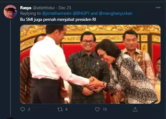 7 Parodi kocak jabatan Sri Mulyani ini bikin ketawa sampai tahun baru istimewa 7 Parodi kocak jabatan Sri Mulyani ini bikin ketawa sampai tahun baru istimewa