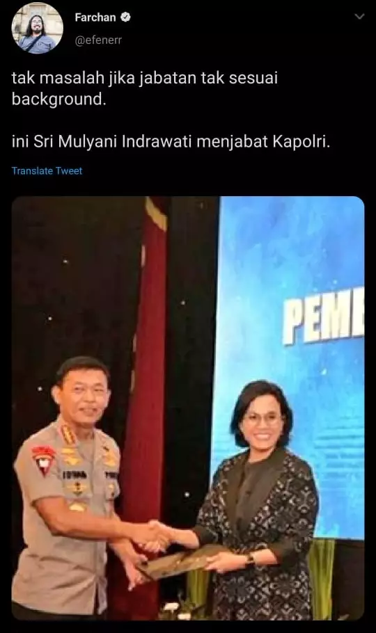 7 Parodi kocak jabatan Sri Mulyani ini bikin ketawa sampai tahun baru istimewa 7 Parodi kocak jabatan Sri Mulyani ini bikin ketawa sampai tahun baru istimewa