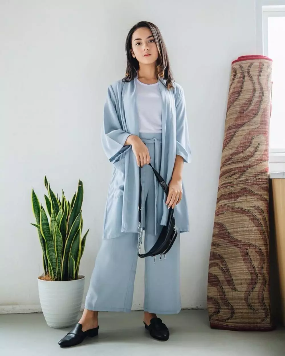 Gaya pemotretan Ersya Aurelia © 2020 brilio.net