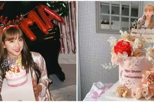 9 Momen ulang tahun Dita Karang, dapat kue dari fans Indonesia