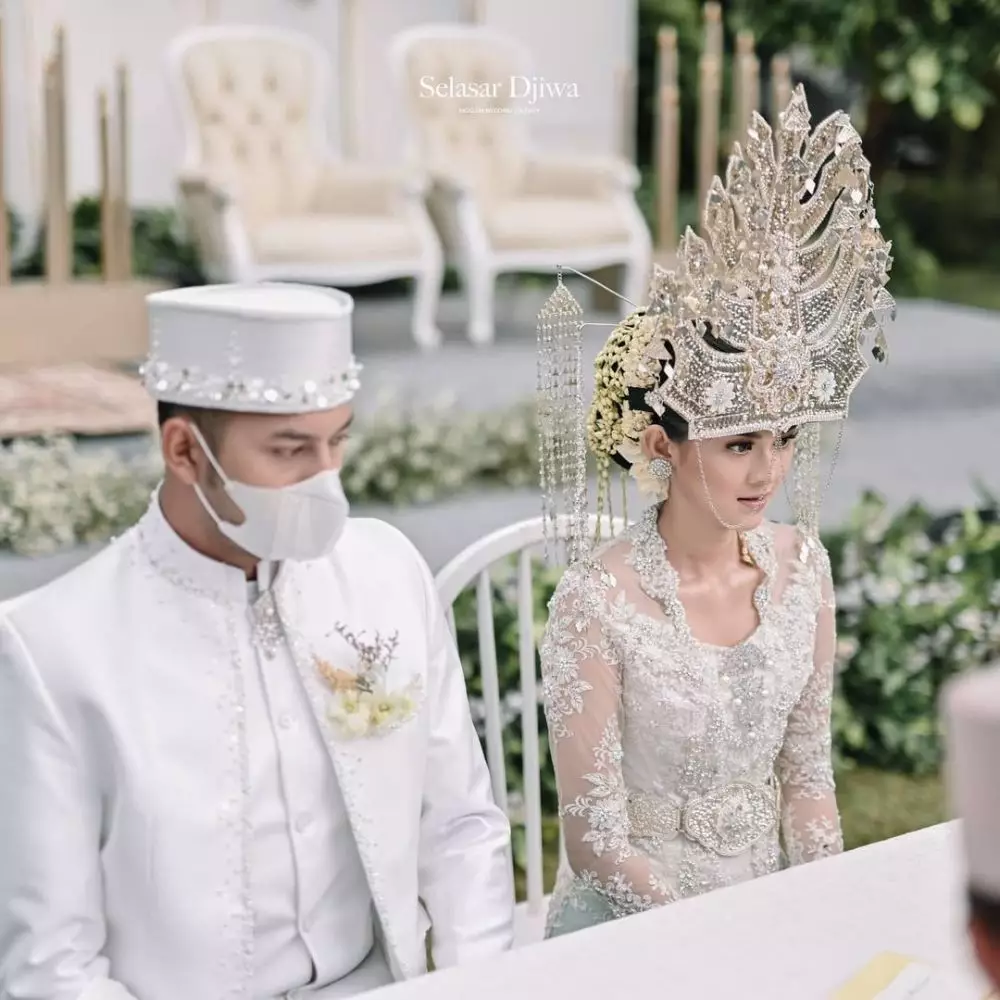 momen pernikahan gariz luis © Instagram