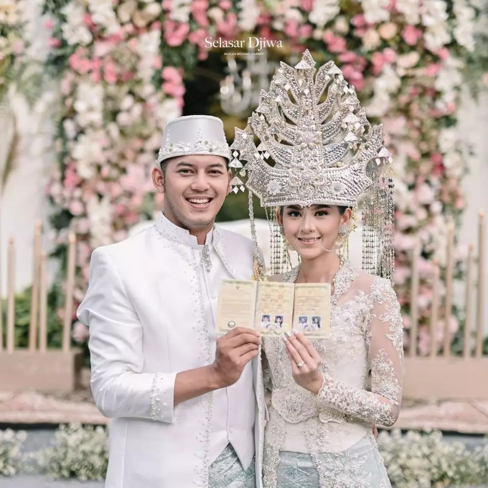 momen pernikahan gariz luis © Instagram