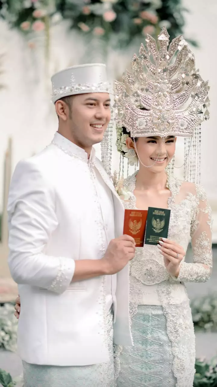 momen pernikahan gariz luis © Instagram