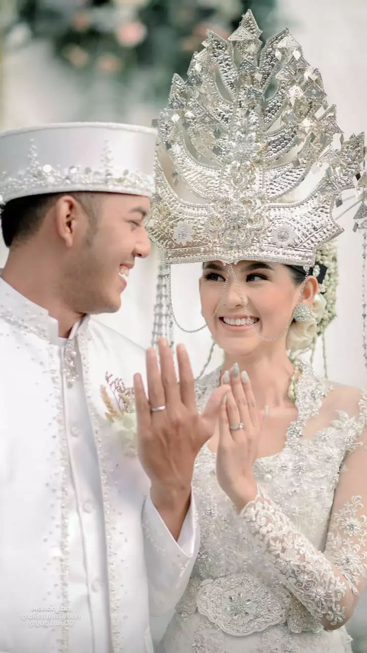 momen pernikahan gariz luis © Instagram