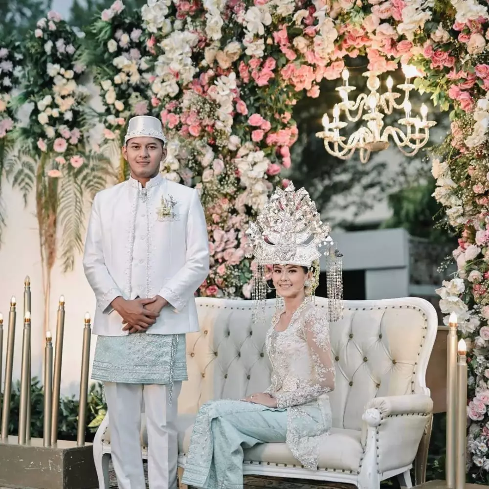 momen pernikahan gariz luis © Instagram