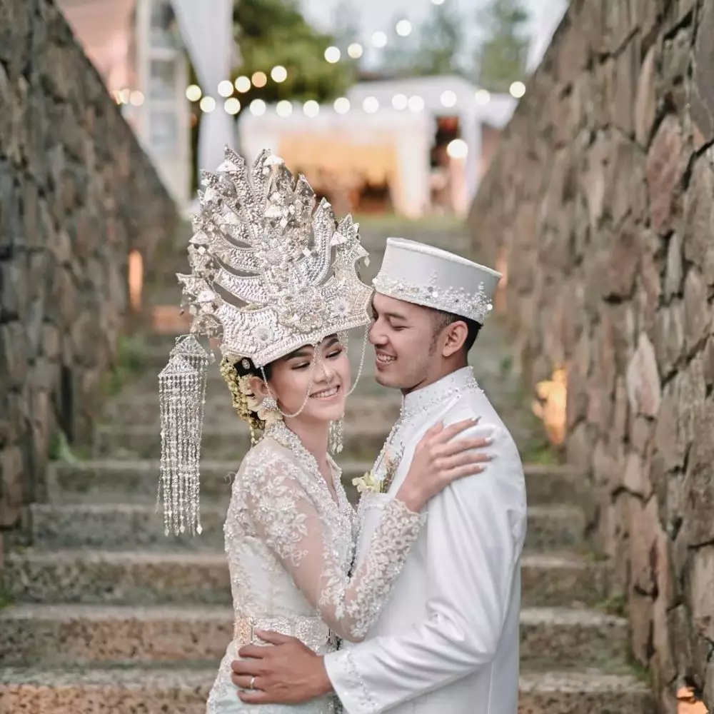 momen pernikahan gariz luis © Instagram