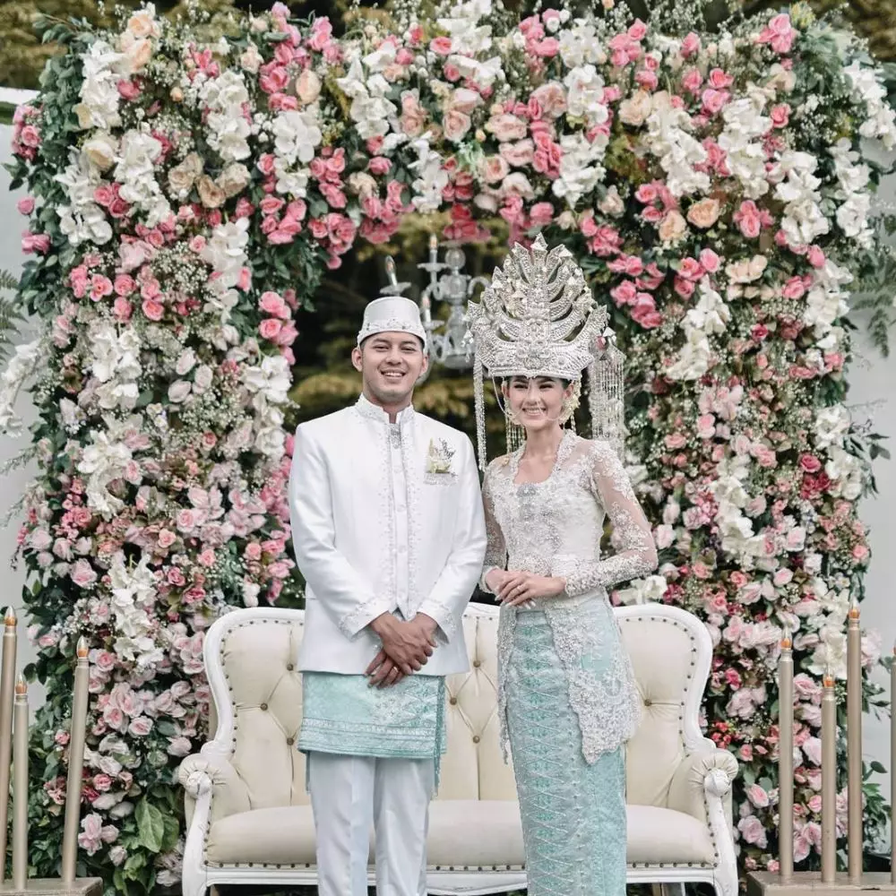 momen pernikahan gariz luis © Instagram