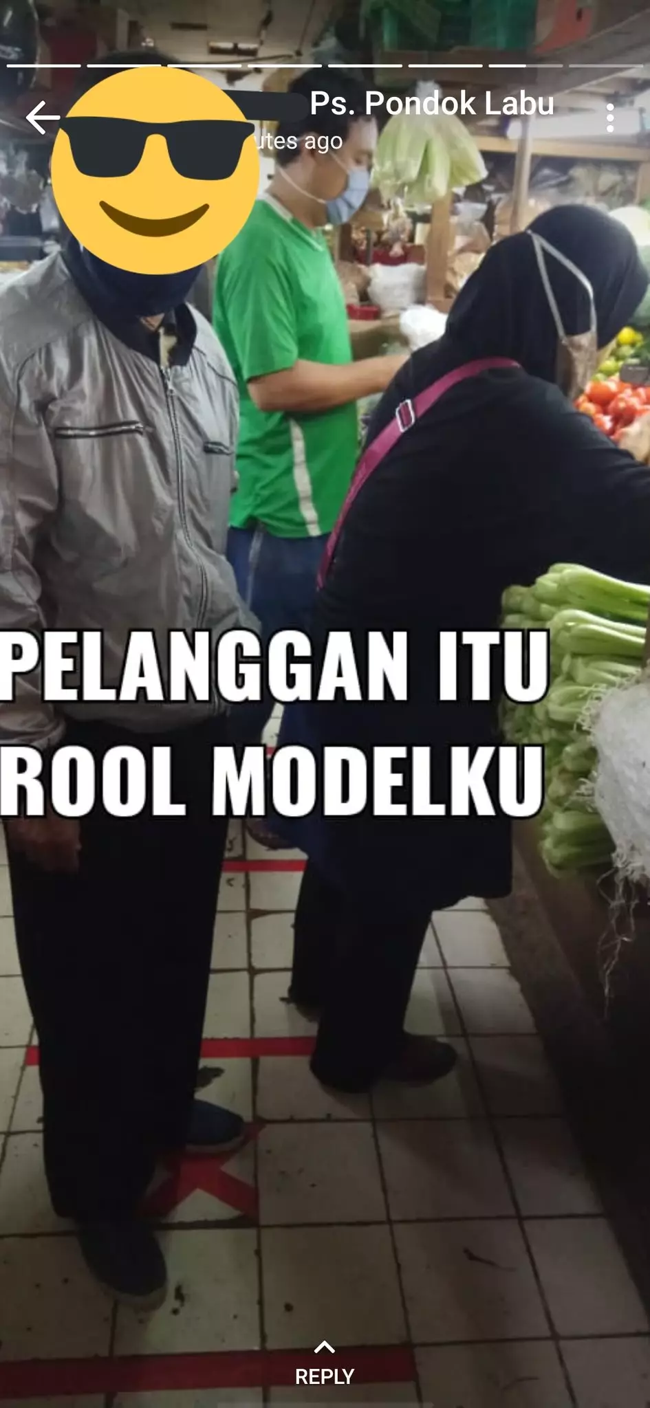 Status WA kocak  tukang sayur © 2020 brilio.net Status WA kocak  tukang sayur © 2020 brilio.net