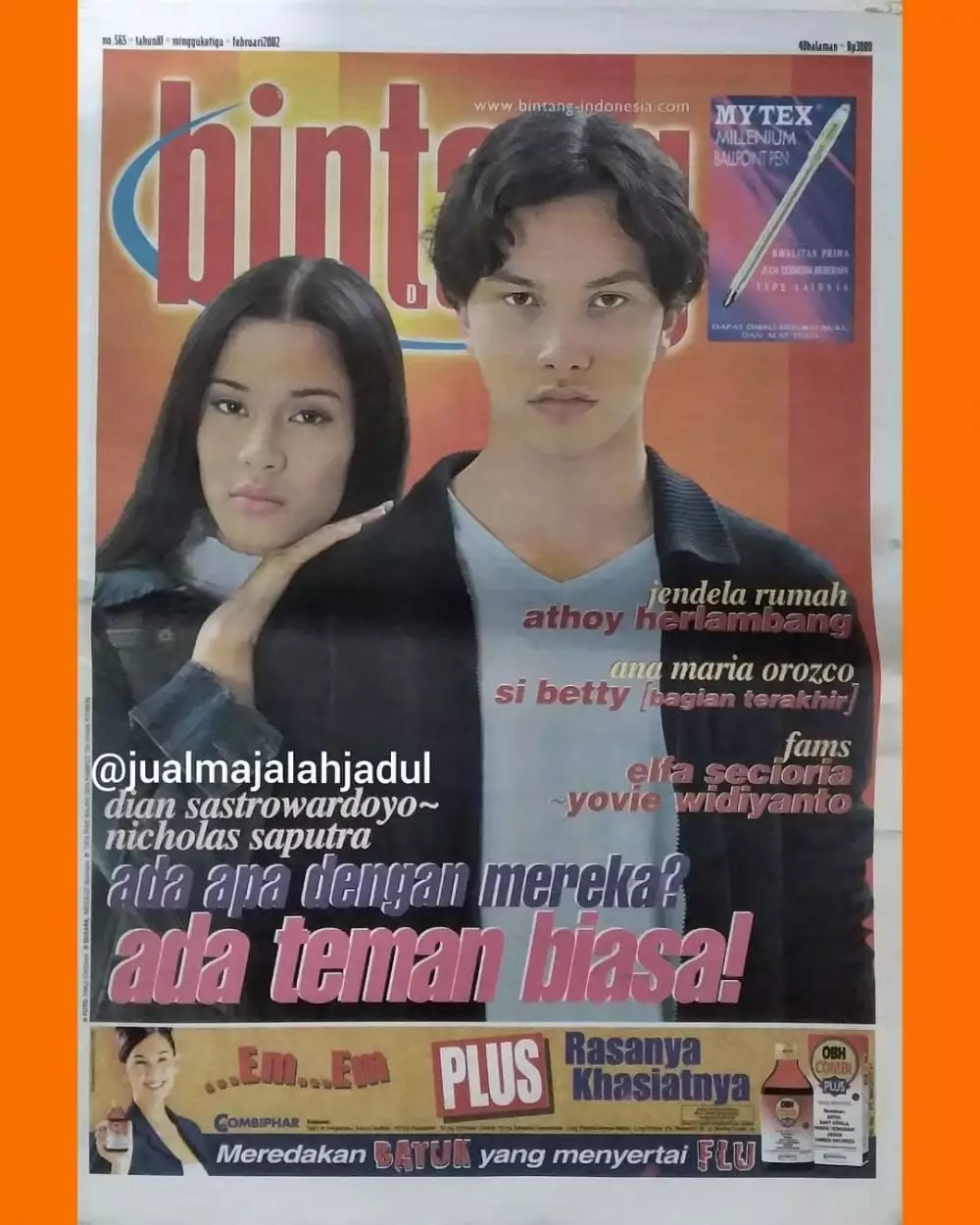 Dian Sastro jadi model majalah jadul © Instagram Dian Sastro jadi model majalah jadul © Instagram