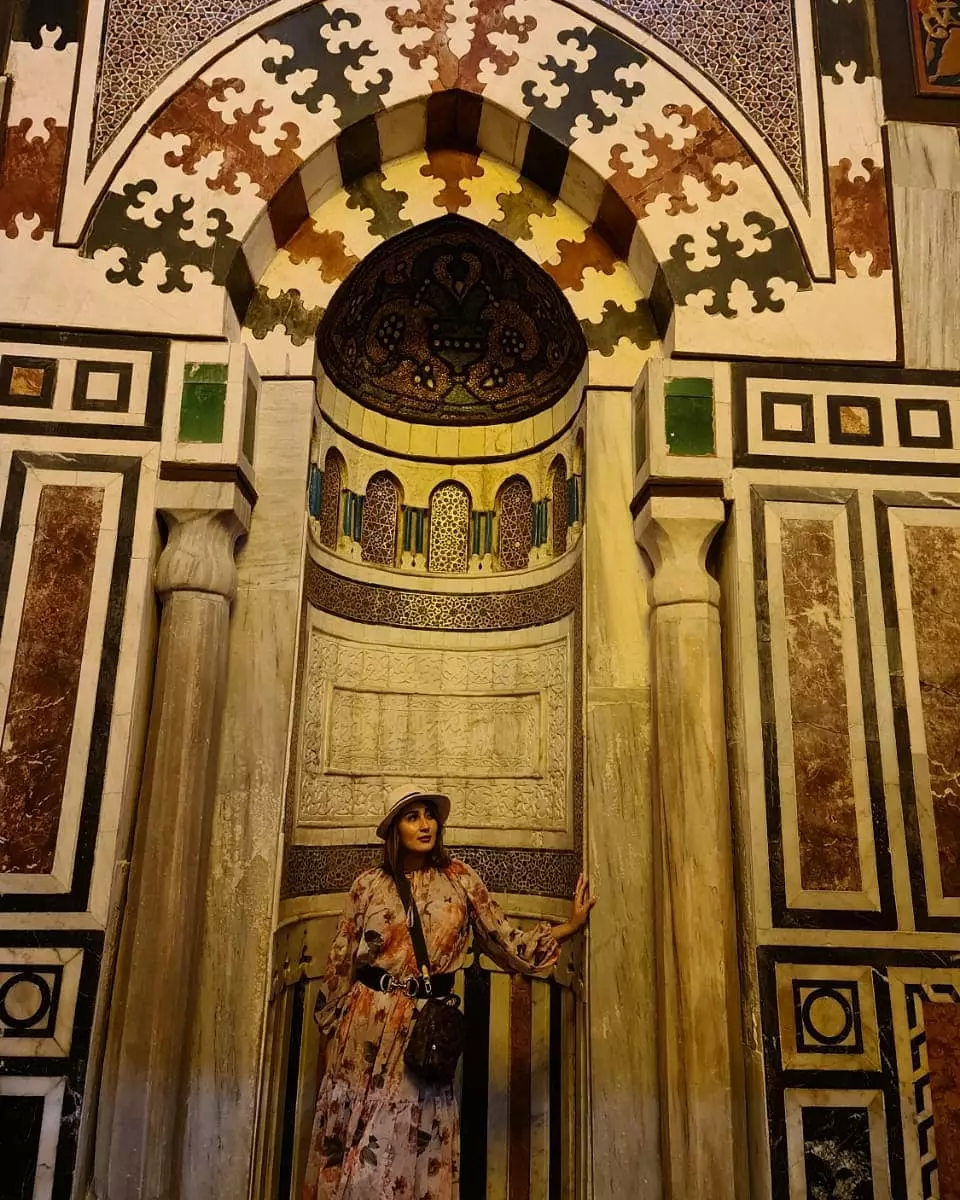 momen Tania Nadira ke Mesir © 2020 berbagai sumber