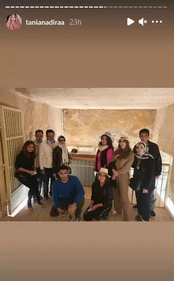 momen Tania Nadira ke Mesir © 2020 berbagai sumber