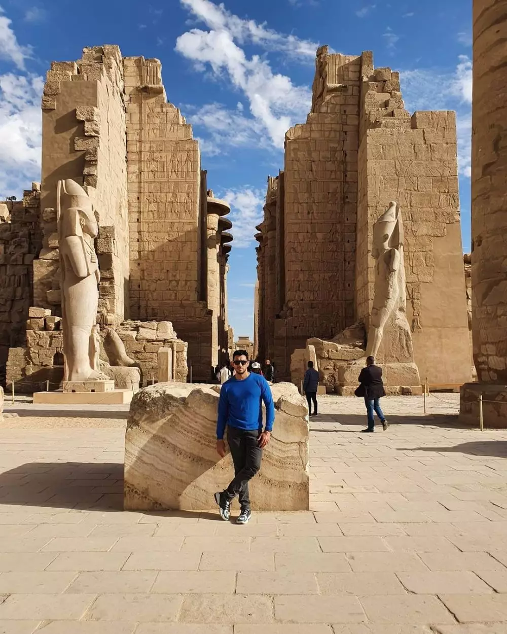 momen Tania Nadira ke Mesir © 2020 berbagai sumber