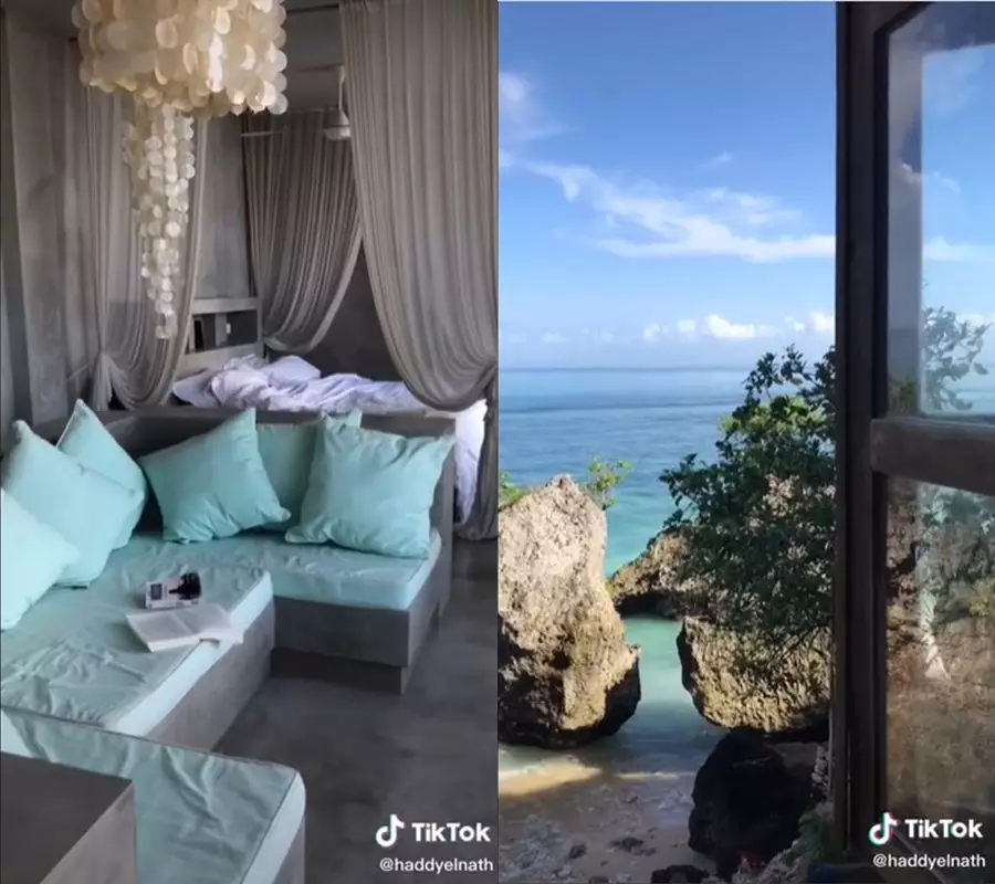 Penampakan kos-kosan gang sempit bikin takjub © TikTok