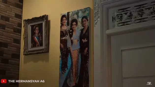 Potret rumah Sarah Menzel © Istimewa