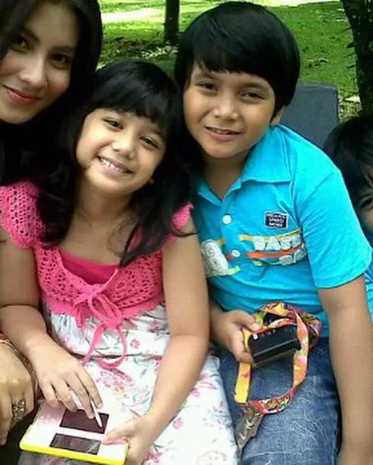 Potret awal karier Tissa Biani © Istimewa Potret awal karier Tissa Biani © Istimewa