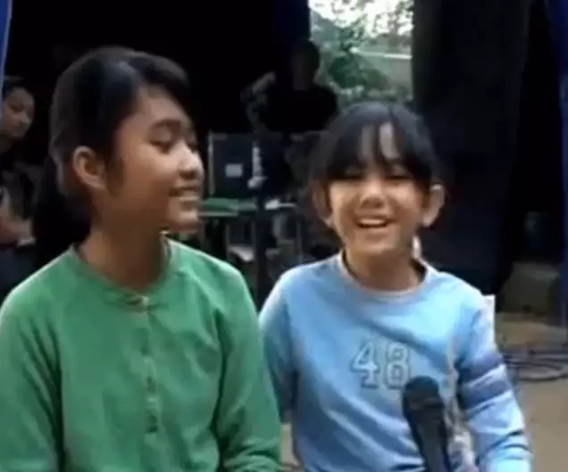 Potret awal karier Tissa Biani © Istimewa Potret awal karier Tissa Biani © Istimewa