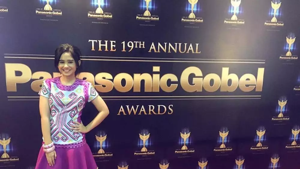 Potret awal karier Tissa Biani © Istimewa Potret awal karier Tissa Biani © Istimewa