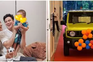 10 Momen ulang tahun pertama Kiano Tiger Wong, dapat hadiah mobil