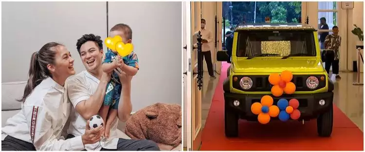 10 Momen ulang tahun pertama Kiano Tiger Wong, dapat hadiah mobil