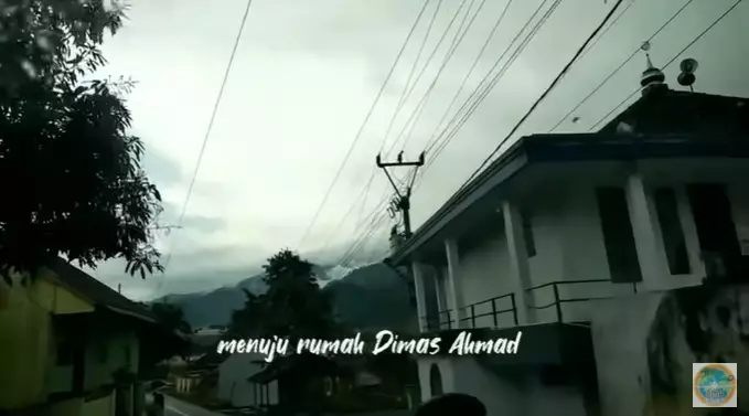 rumah dimas Ahmad di Ciamis © YouTube rumah dimas Ahmad di Ciamis © YouTube