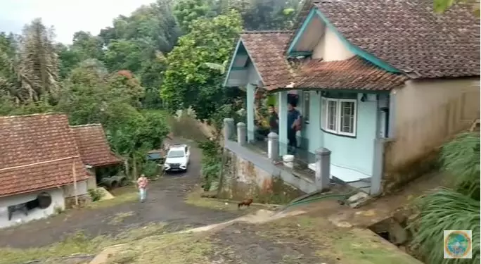 rumah dimas Ahmad di Ciamis © YouTube rumah dimas Ahmad di Ciamis © YouTube