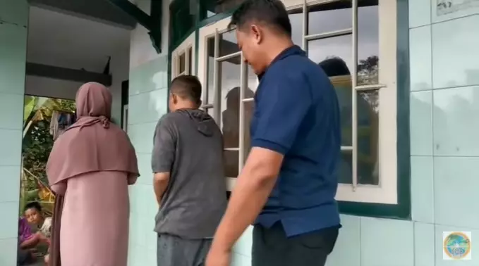 rumah dimas Ahmad di Ciamis © YouTube rumah dimas Ahmad di Ciamis © YouTube