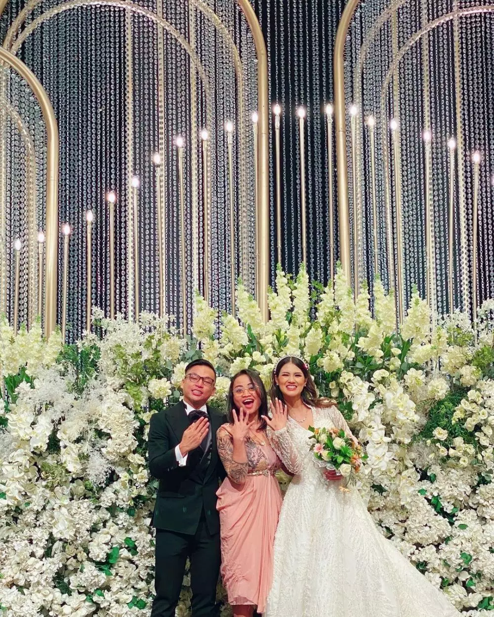 resepsi Atries Angel © Instagram resepsi Atries Angel © Instagram