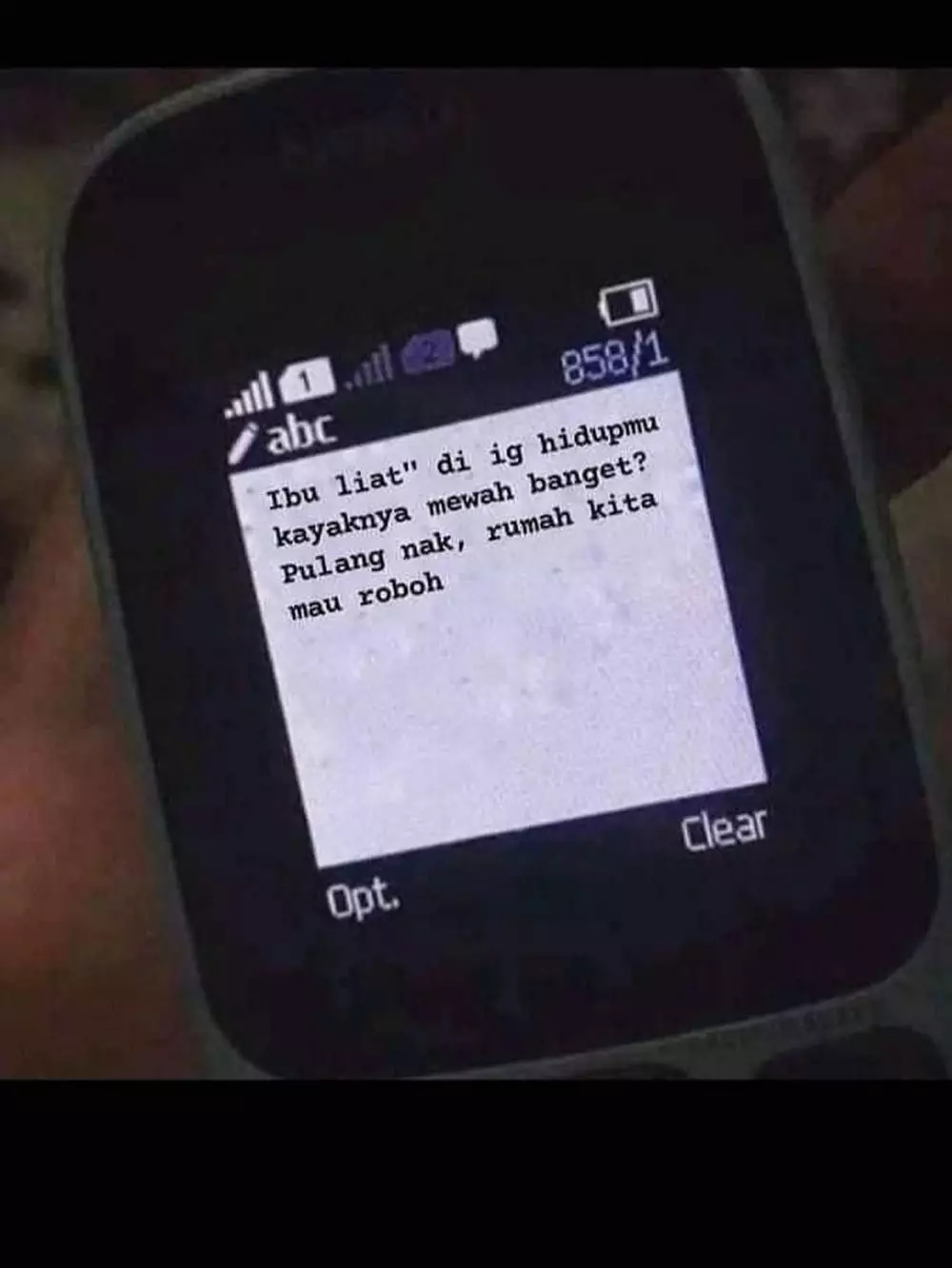 chat perhatian orang tua lucu © Berbagai Sumber chat perhatian orang tua lucu © Berbagai Sumber