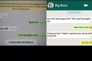 10 Chat 'terlalu perhatian' orang tua ke anak ini bikin nyengir lebar