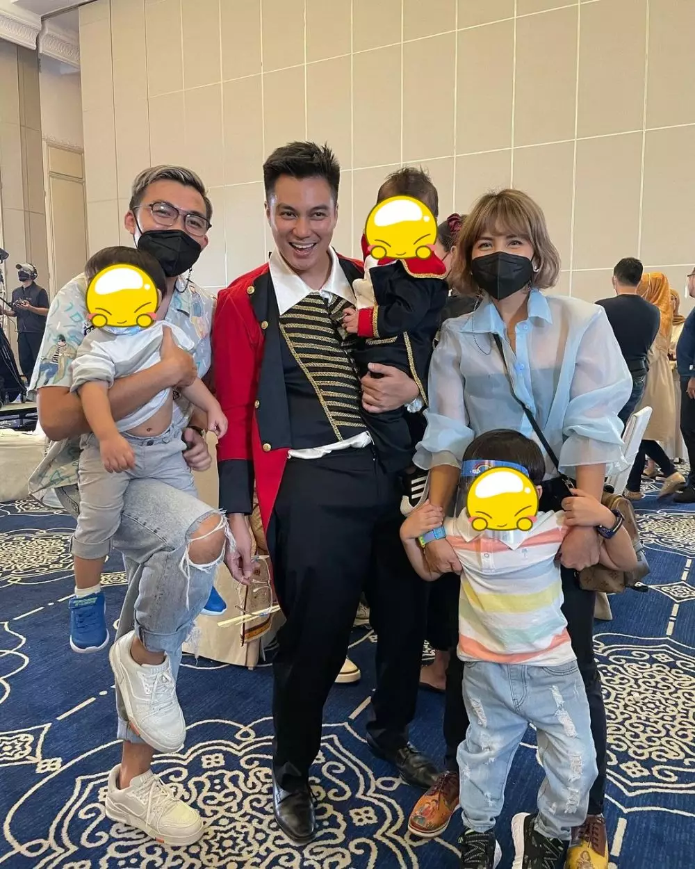 gaya seleb di ultah Kiano © 2020 brilio.net