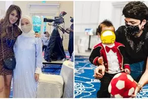 Gaya glamor 10 seleb di pesta ultah putra Baim Wong, curi perhatian